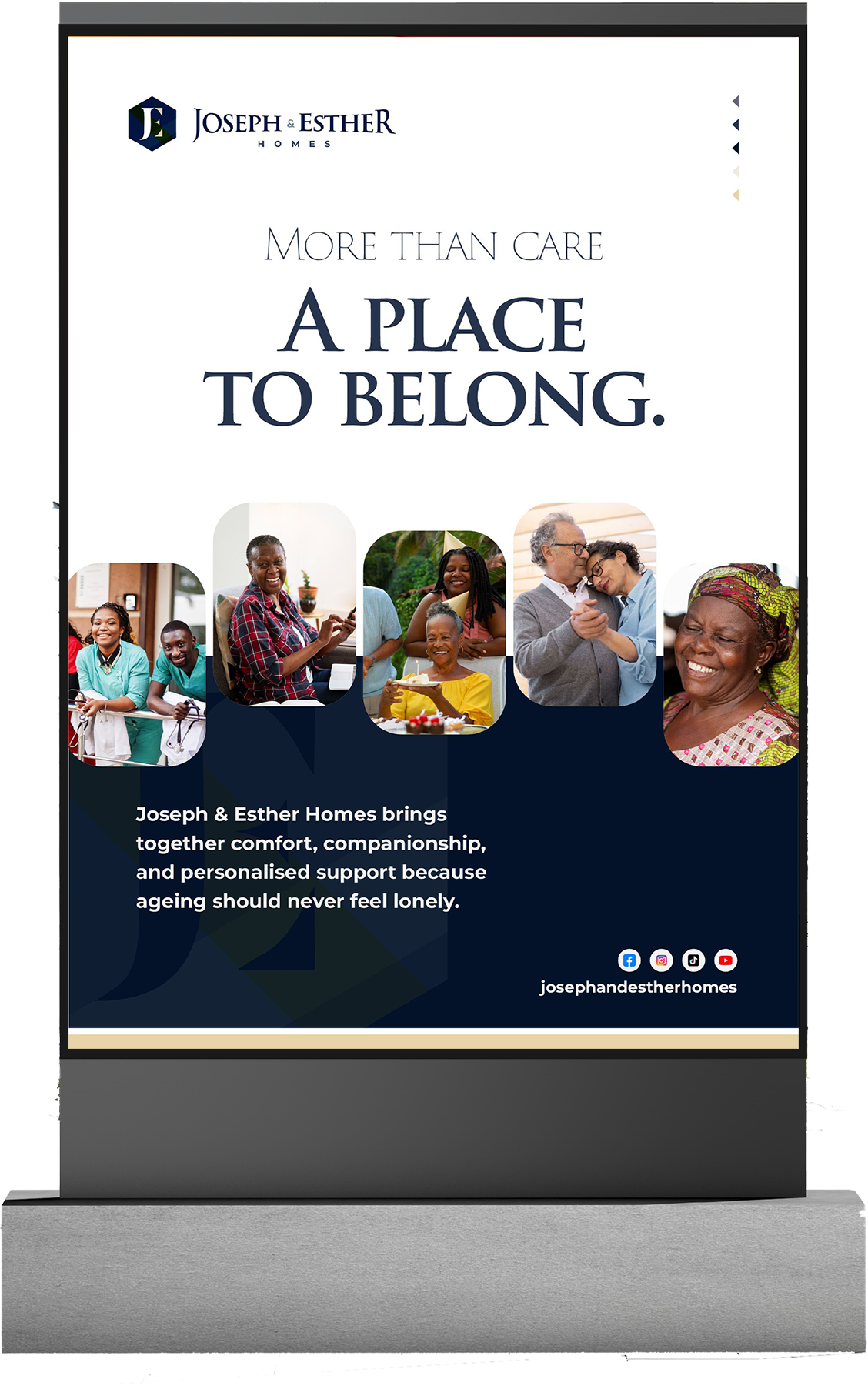 J&E Homes billboard